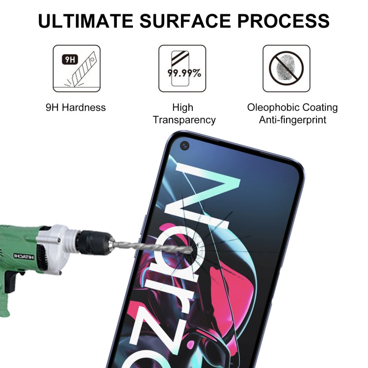 For OPPO Realme Narzo Full Glue Full Screen Tempered Glass Film