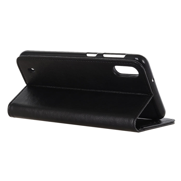 For Wiko Y81 Magnetic Crazy Horse Texture Horizontal Flip Leather Case with Holder & Card Slots & Wallet