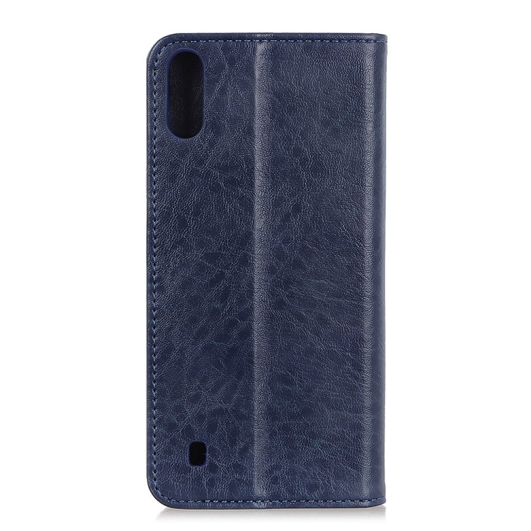 For Wiko Y81 Magnetic Crazy Horse Texture Horizontal Flip Leather Case with Holder & Card Slots & Wallet
