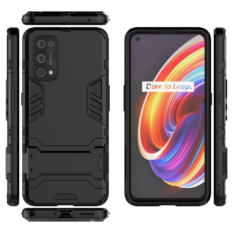 For OPPO Realme X7 Pro PC + TPU Shockproof Protective Case with Holder