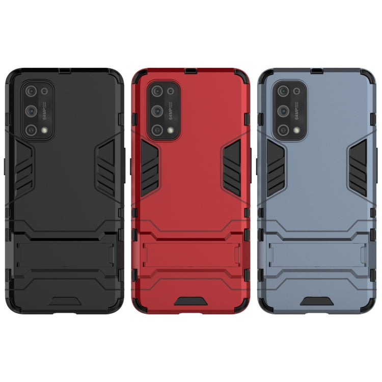 For OPPO Realme X7 Pro PC + TPU Shockproof Protective Case with Holder