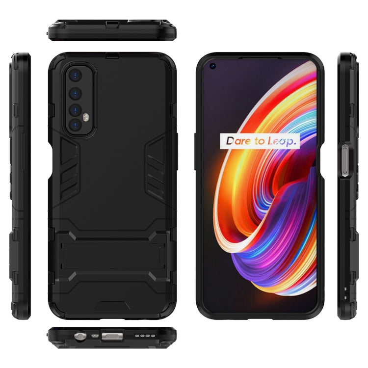 For OPPO Realme 7 PC + TPU Shockproof Protective Case with Holder