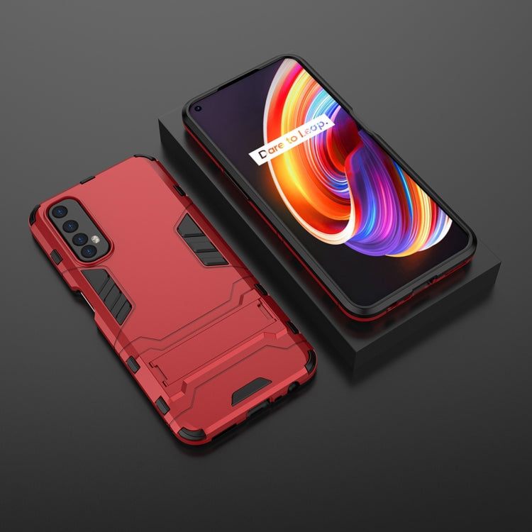 For OPPO Realme 7 PC + TPU Shockproof Protective Case with Holder