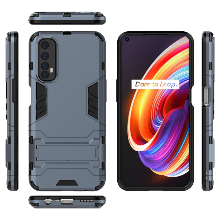 For OPPO Realme 7 PC + TPU Shockproof Protective Case with Holder