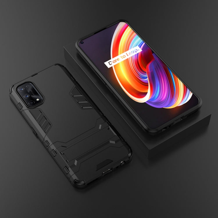 For OPPO Realme 7 Pro PC + TPU Shockproof Protective Case with Holder
