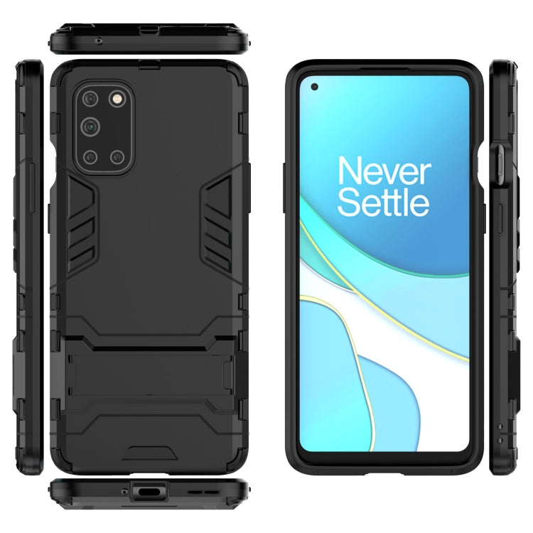 For OnePlus 8T PC + TPU Shockproof Protective Case with Holder