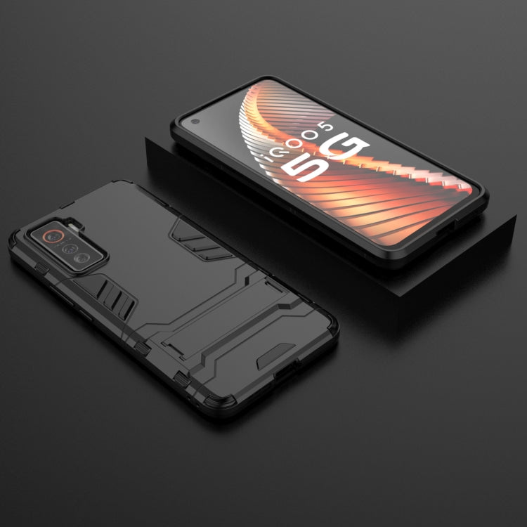 For Vivo iQOO 5 5G PC + TPU Shockproof Protective Case with Holder