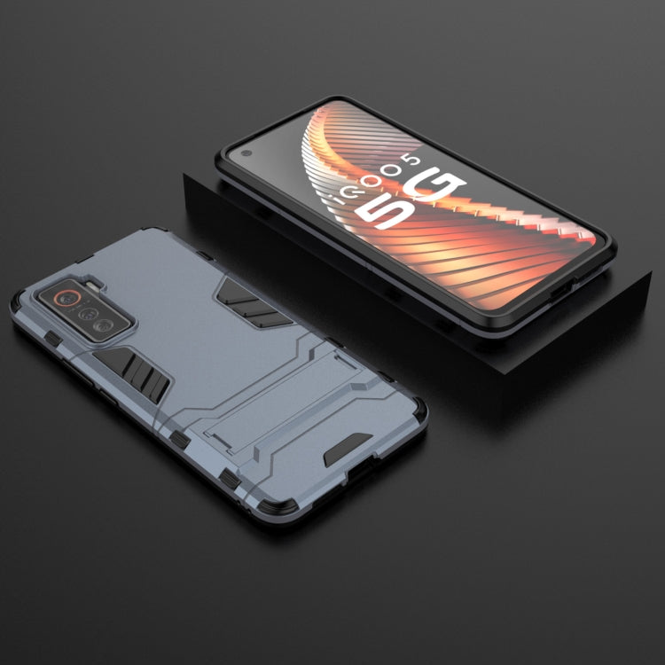 For Vivo iQOO 5 5G PC + TPU Shockproof Protective Case with Holder