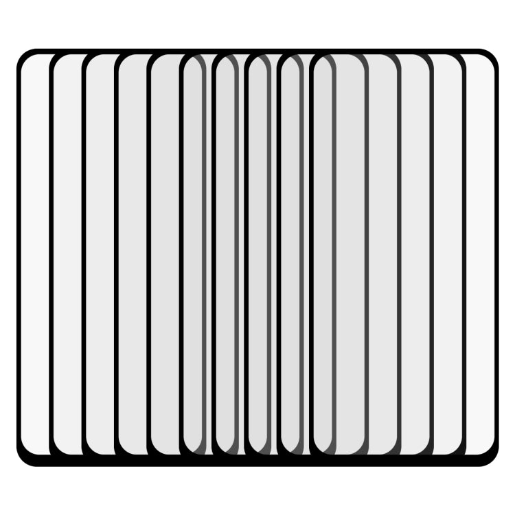 For OPPO Realme V5 5G 25 PCS Full Glue Full Screen Tempered Glass Film