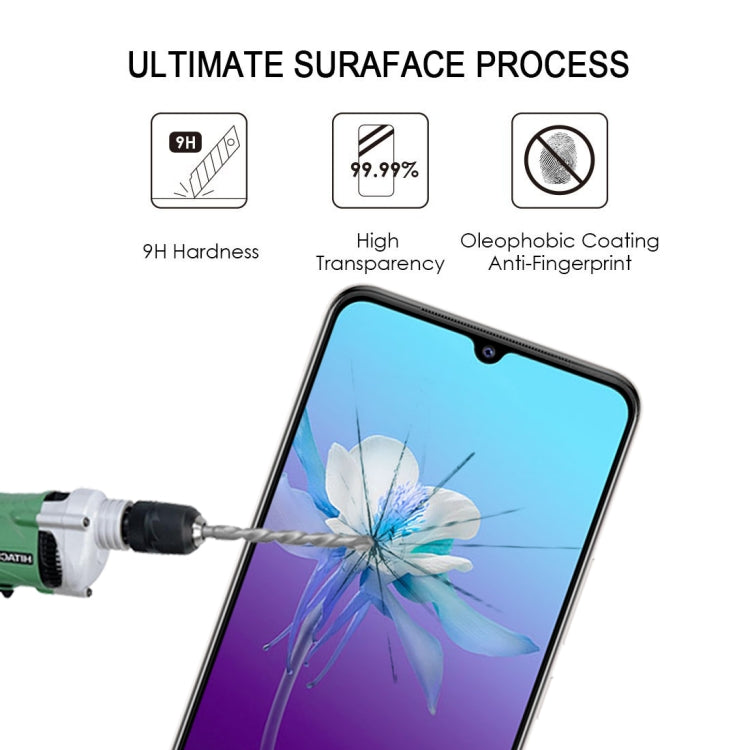 For Vivo V20 Full Glue Full Screen Tempered Glass Film