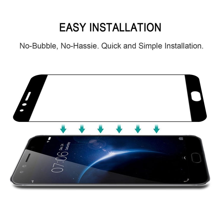 For Vivo X9i Full Glue Full Screen Tempered Glass Film