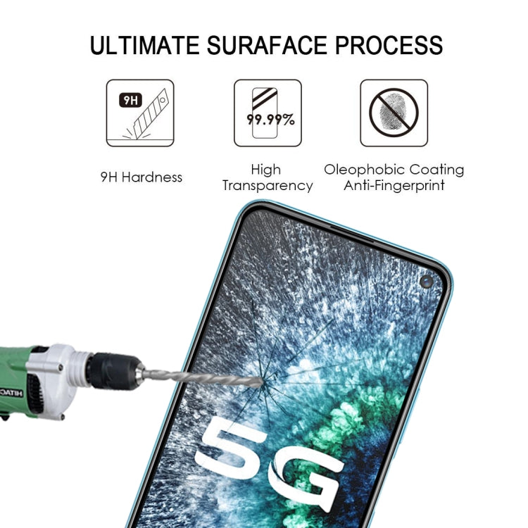 For Vivo IQOO Neo3 5G 25 PCS Full Glue Full Screen Tempered Glass Film