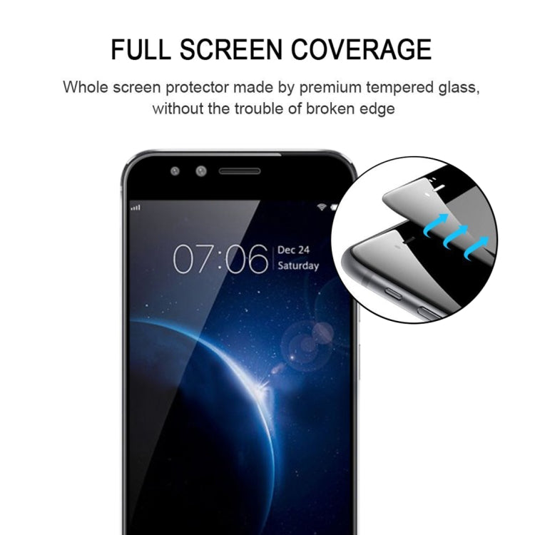 For Vivo X9i 25 PCS Full Glue Full Screen Tempered Glass Film