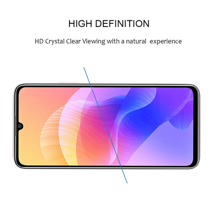 For Huawei Enjoy 20 Full Glue Full Screen Tempered Glass Film
