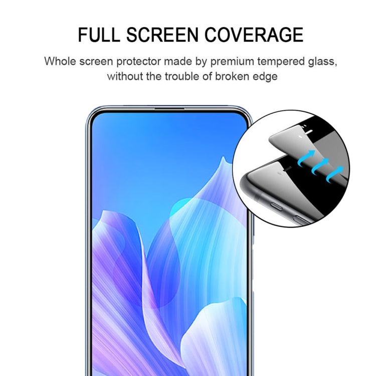 For Huawei Enjoy 20 Plus 5G Full Glue Full Screen Tempered Glass Film