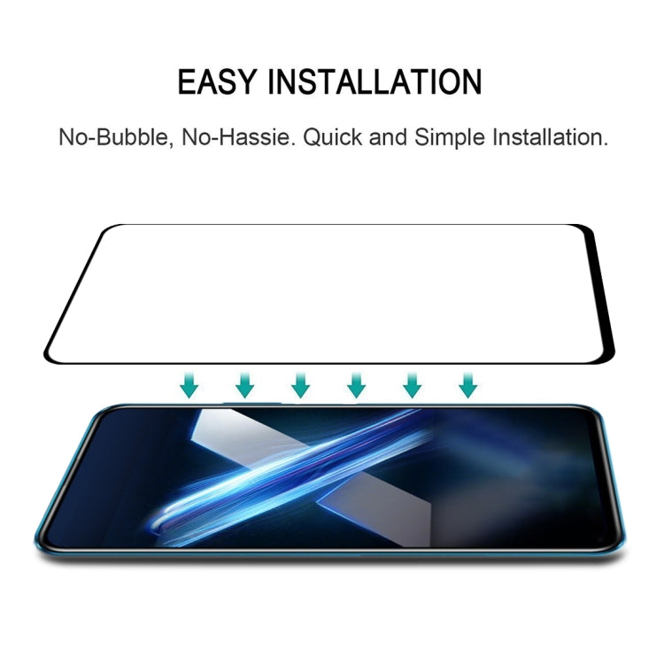 For Honor X10 5G / X10 Pro Full Glue Full Screen Tempered Glass Film