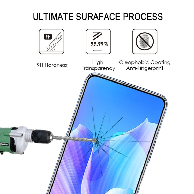For Huawei Enjoy 20 Plus 5G 25 PCS Full Glue Full Screen Tempered Glass Film