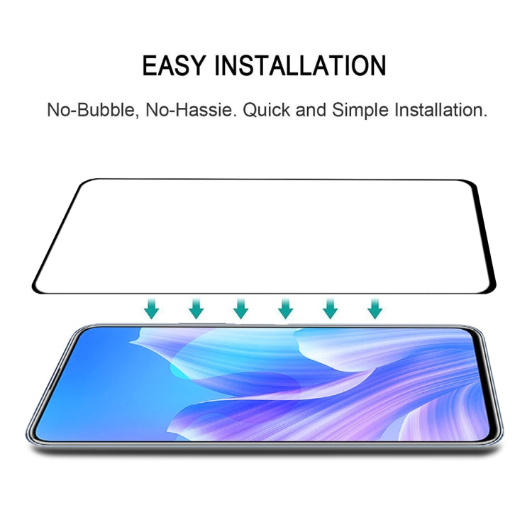 For Huawei Enjoy 20 Plus 5G 25 PCS Full Glue Full Screen Tempered Glass Film