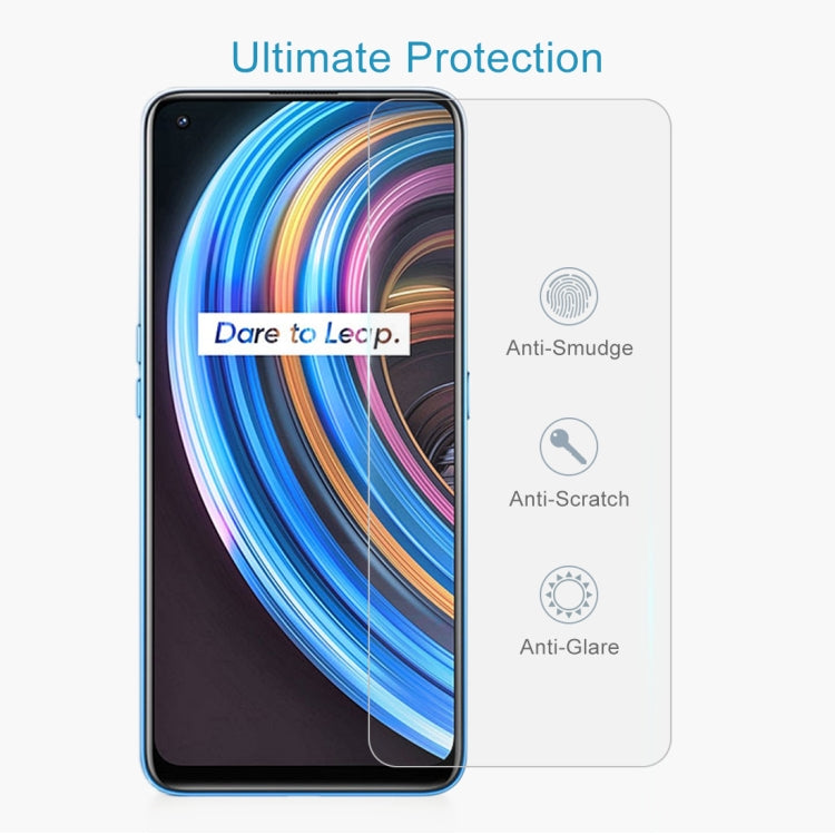 For OPPO Realme X7 10 PCS 0.26mm 9H 2.5D Tempered Glass Film