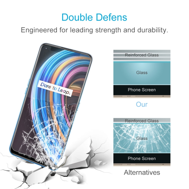 For OPPO Realme X7 10 PCS 0.26mm 9H 2.5D Tempered Glass Film