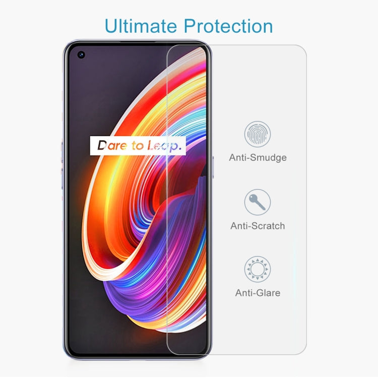For OPPO Realme X7 Pro 10 PCS 0.26mm 9H 2.5D Tempered Glass Film