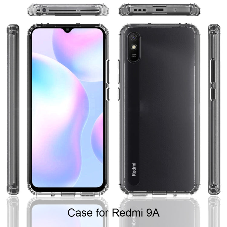 For Xiaomi Redmi 9A Scratchproof TPU + Acrylic Protective Case