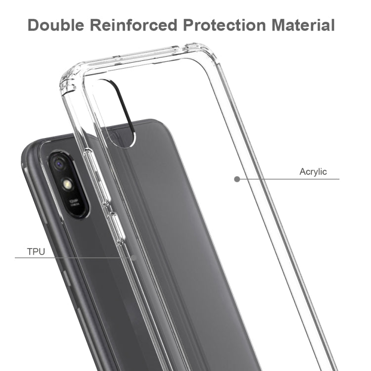 For Xiaomi Redmi 9A Scratchproof TPU + Acrylic Protective Case