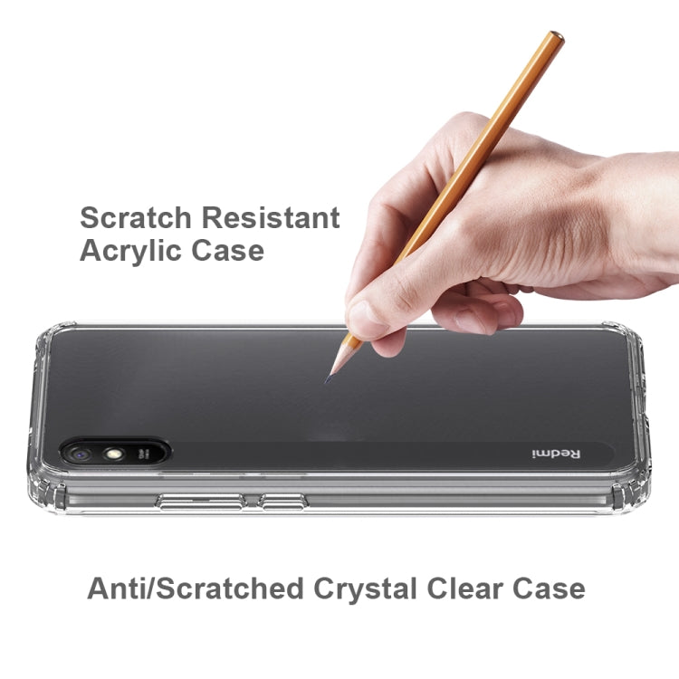 For Xiaomi Redmi 9A Scratchproof TPU + Acrylic Protective Case