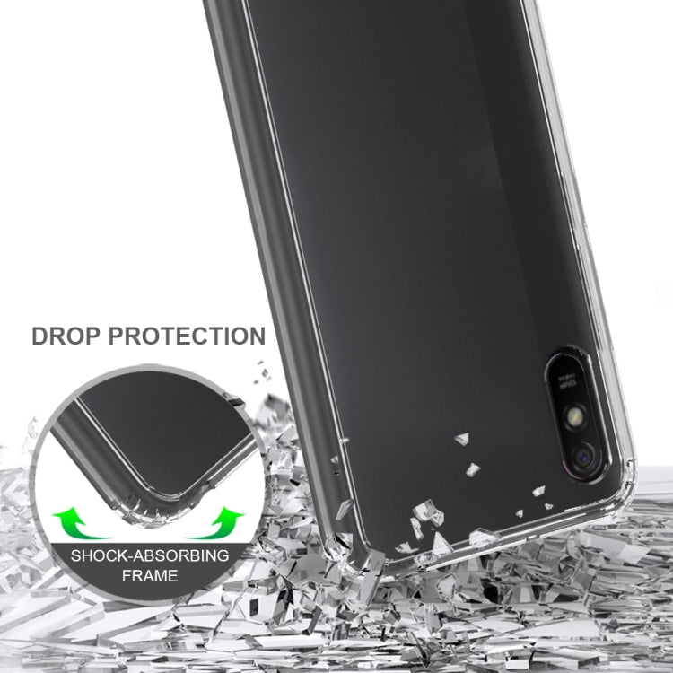 For Xiaomi Redmi 9A Scratchproof TPU + Acrylic Protective Case