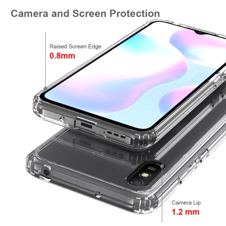 For Xiaomi Redmi 9A Scratchproof TPU + Acrylic Protective Case