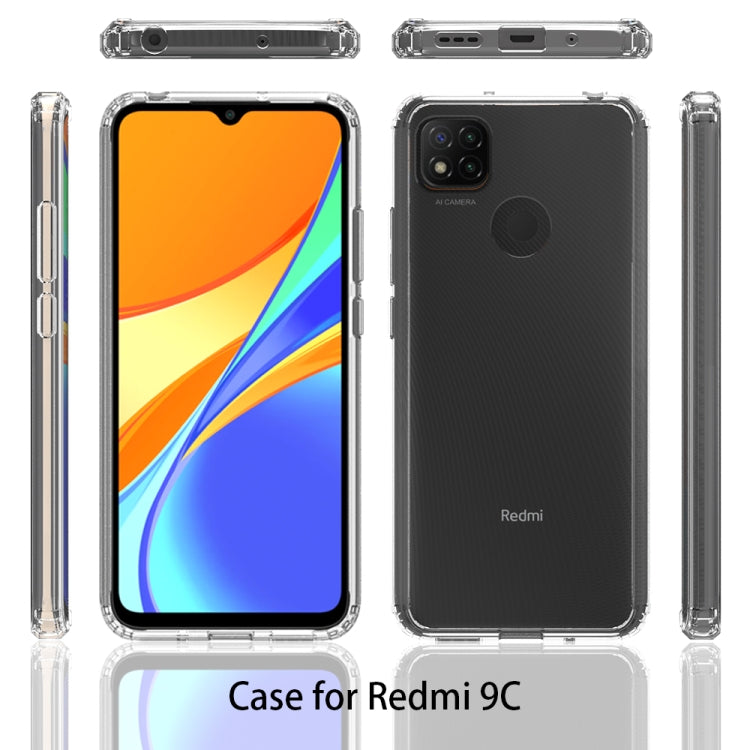 For Xiaomi Redmi 9C Scratchproof TPU + Acrylic Protective Case