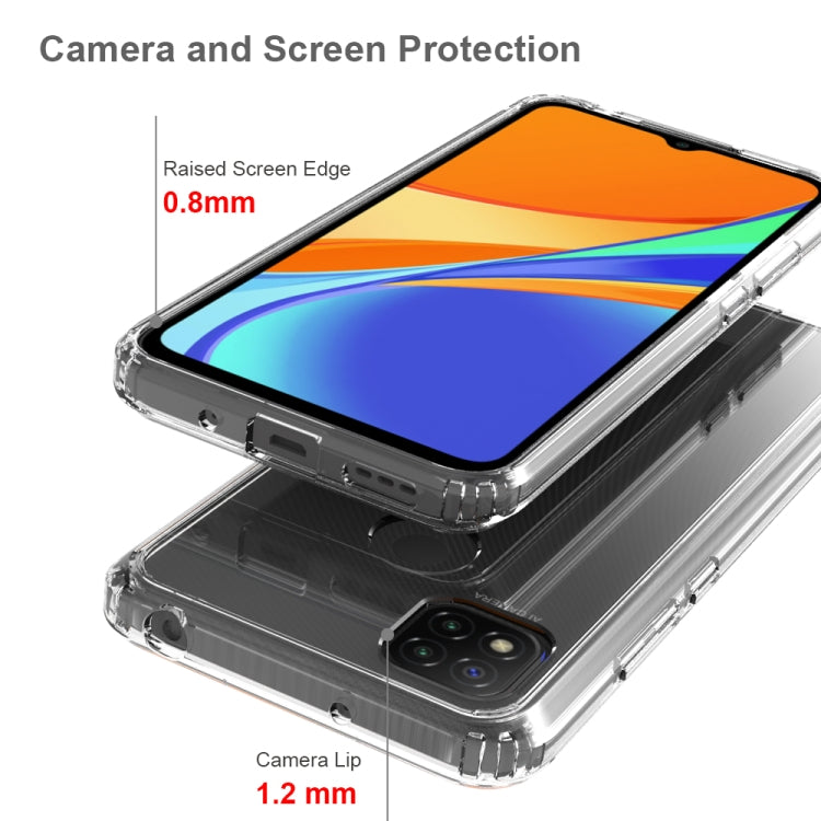 For Xiaomi Redmi 9C Scratchproof TPU + Acrylic Protective Case