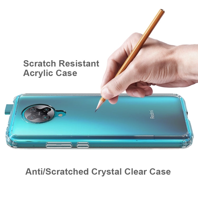 For Xiaomi Redmi K30 Ultra Scratchproof TPU + Acrylic Protective Case