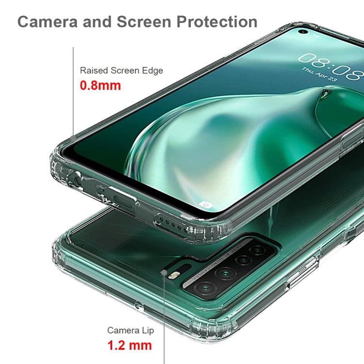 For Huawei P40 Lite 5G Scratchproof TPU + Acrylic Protective Case