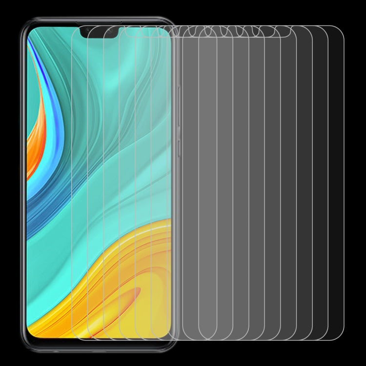 For Huawei Y8s 10 PCS 0.26mm 9H 2.5D Tempered Glass Film