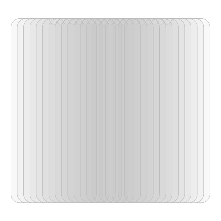 For Vivo Z5 50 PCS 0.26mm 9H 2.5D Tempered Glass Film