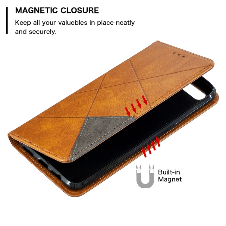 For OPPO A5 Prismatic Invisible Magnetic Horizontal Flip Leather Case with Holder & Card Slots & Photo Frame