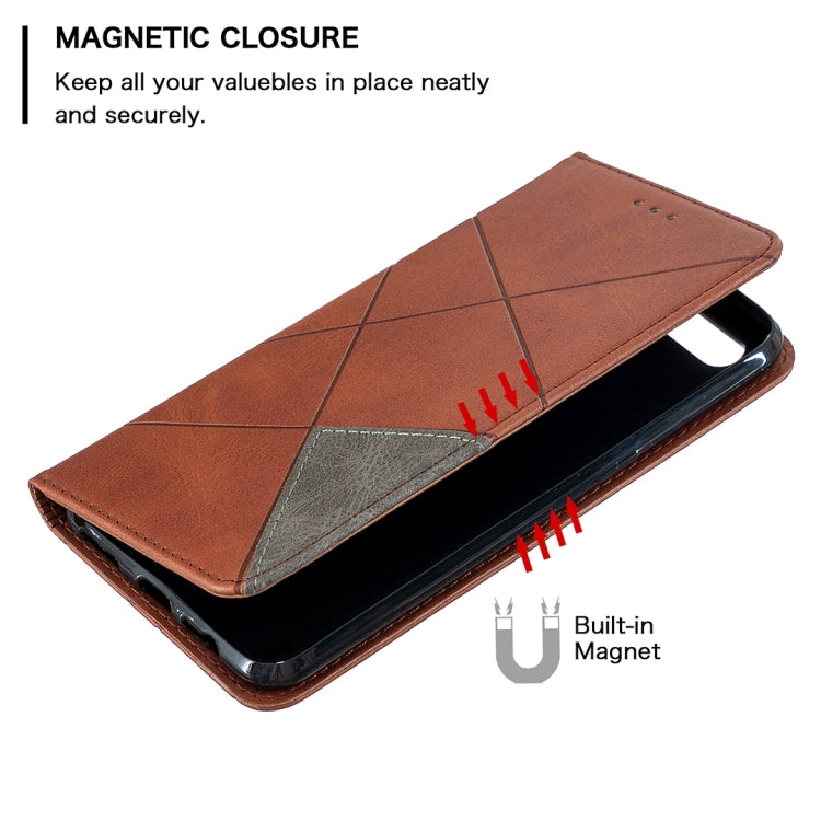 For OPPO A5 Prismatic Invisible Magnetic Horizontal Flip Leather Case with Holder & Card Slots & Photo Frame