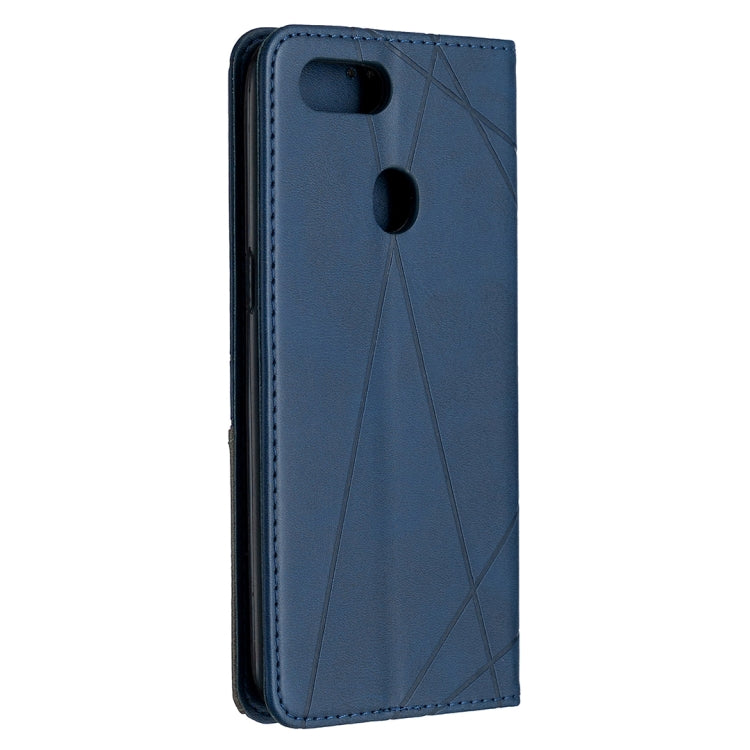 For OPPO A5 Prismatic Invisible Magnetic Horizontal Flip Leather Case with Holder & Card Slots & Photo Frame