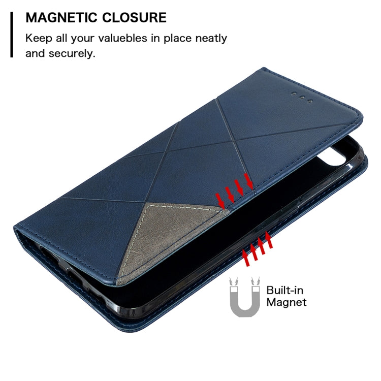 For OPPO A5 Prismatic Invisible Magnetic Horizontal Flip Leather Case with Holder & Card Slots & Photo Frame