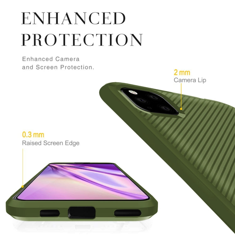 For Huawei Y5P 2020 / Honor 9S (Global Version) Carbon Fiber Texture Shockproof TPU Protective Case