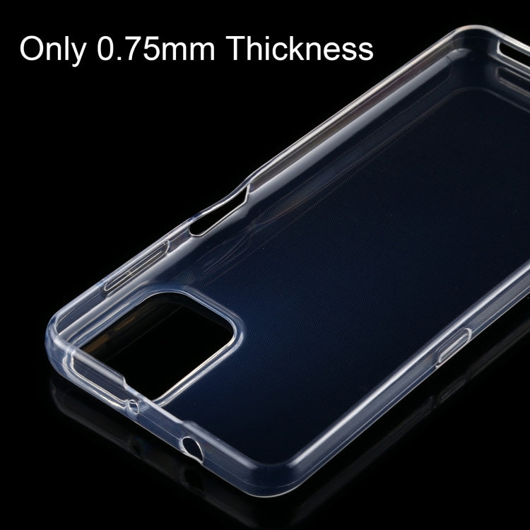 For Motorola Moto G9 Plus 0.75mm Ultra-thin Transparent TPU Soft Protective Case