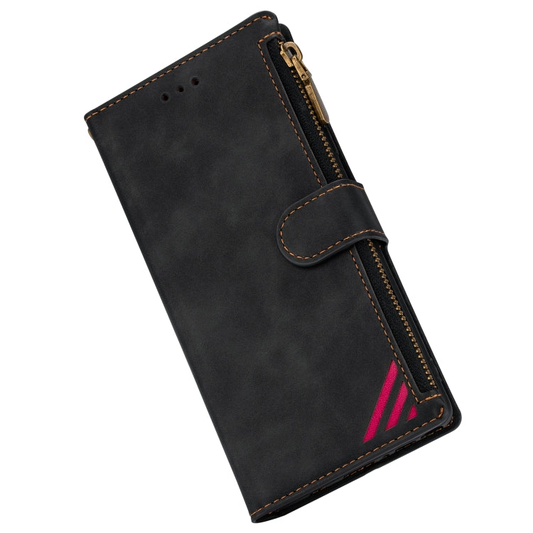 For Huawei Mate 10 Lite Zipper Multi-card Slots Horizontal Flip PU Leather Case with Holder & Card Slots & Wallet & Lanyard & Photo Frame