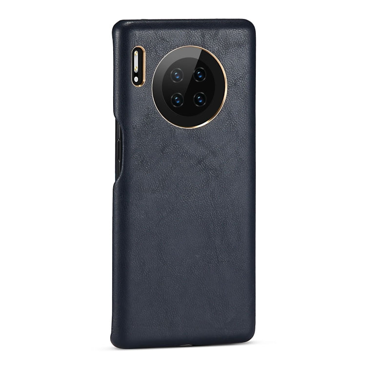 For Huawei Mate 30 Pro Lambskin Texture Four-Corner Full Coverage Leather + Metal Protective Case