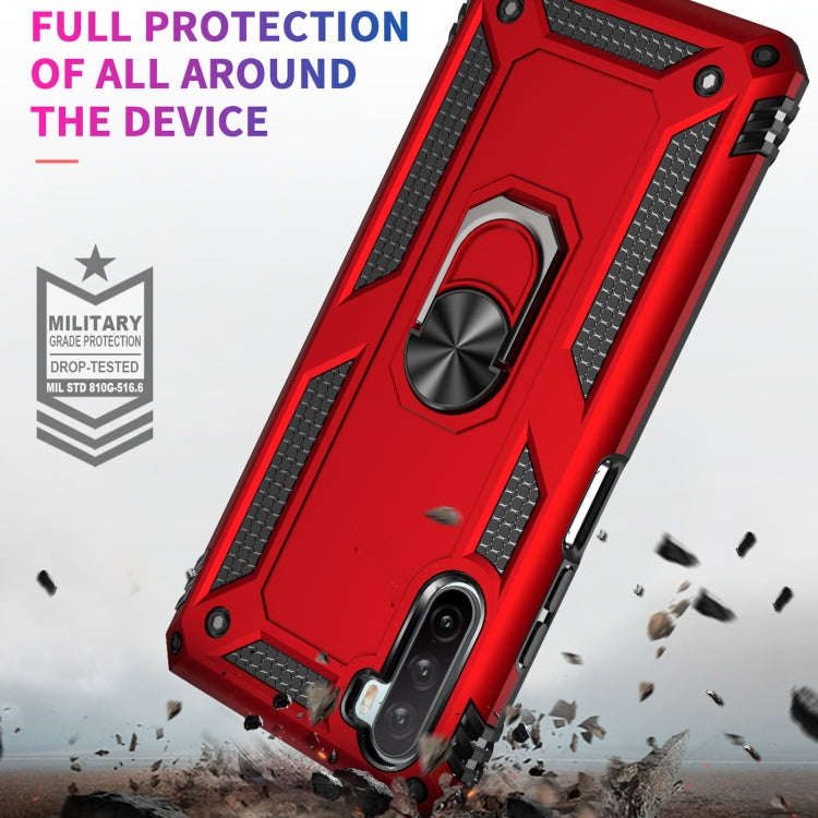 For Huawei Mate 40 Lite / Maimang 9 Shockproof TPU + PC Protective Case with 360 Degree Rotating Holder