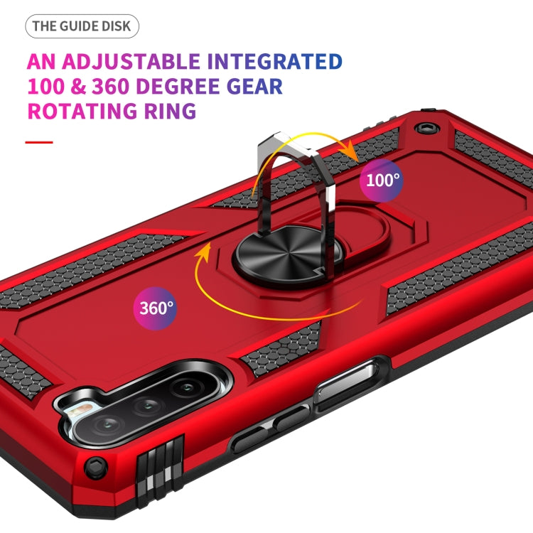 For Huawei Mate 40 Lite / Maimang 9 Shockproof TPU + PC Protective Case with 360 Degree Rotating Holder