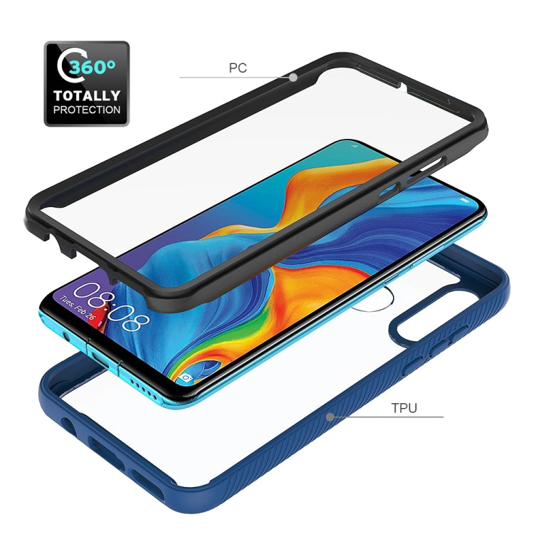 For Huawei P30 Lite Starry Sky Solid Color Series Shockproof PC + TPU Protective Case