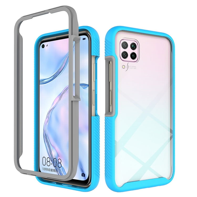 For Huawei P40 Lite Starry Sky Solid Color Series Shockproof PC + TPU Protective Case