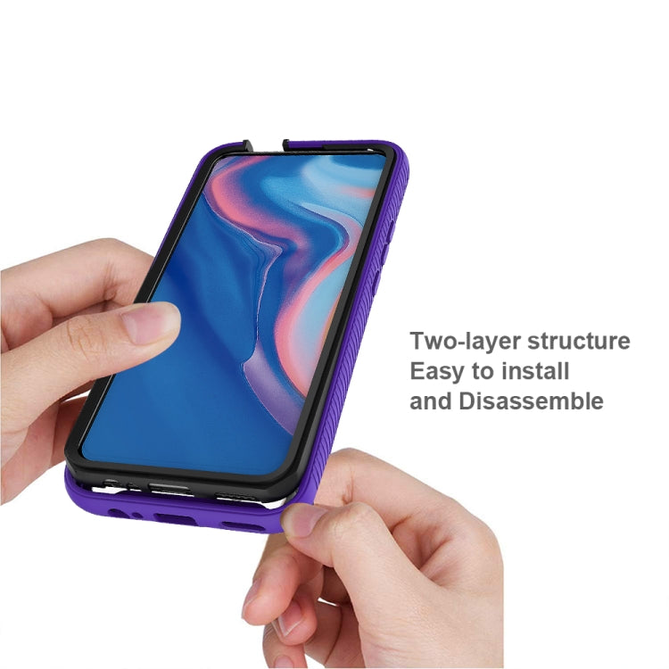 For Huawei Y9 Prime (2019) Starry Sky Solid Color Series Shockproof PC + TPU Protective Case