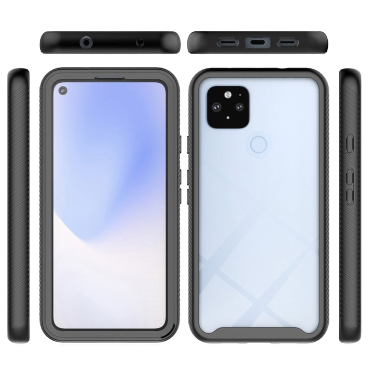 For Google Pixel 4a 5G Starry Sky Solid Color Series Shockproof PC + TPU Protective Case